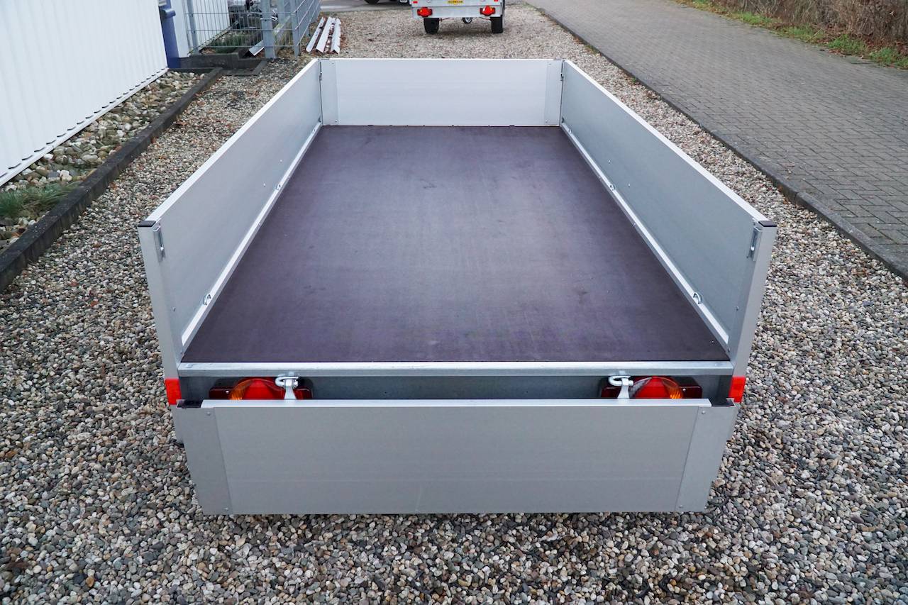 Humbaur Anhänger HA 752513 KV | Bugklappe 251x131x35cm 750kg Tieflader ...